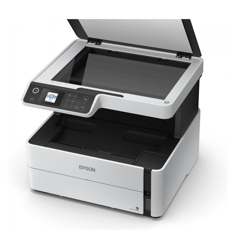 Impresora Multifuncional de tinta Epson EcoTank ET-M2170, imprime/escanea/copia, USB/LAN/WiFi. - Imagen 2