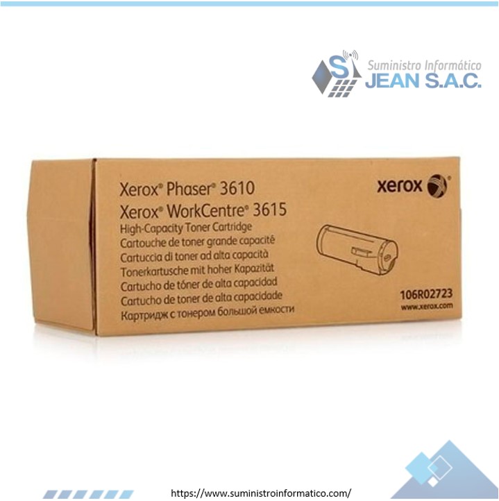 Toner Xerox 106R02723 phaser 3610, wc 3615 14,1k.