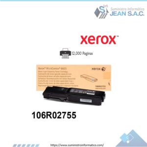 Toner Xerox 106R02755 Black WorkCentre 6655 12k.