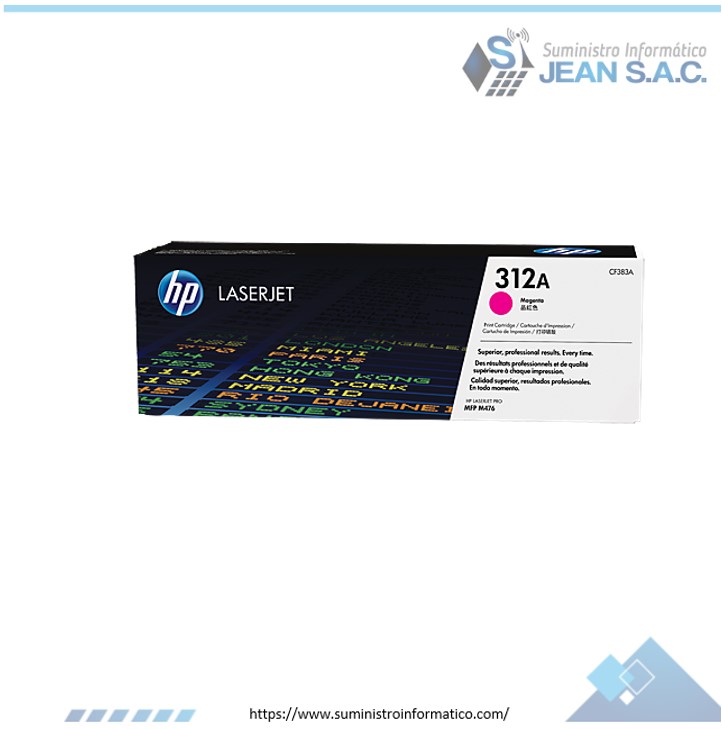 Toner HP CF383A (312a) l.j. m476 Magenta 2,7k.