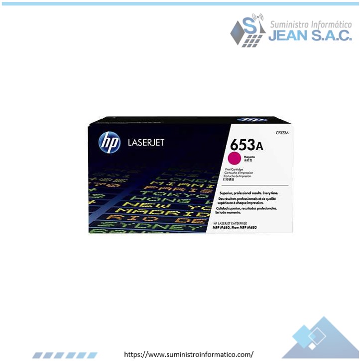 Toner HP CF323A (653a) ent m680 Magenta 16,5k.
