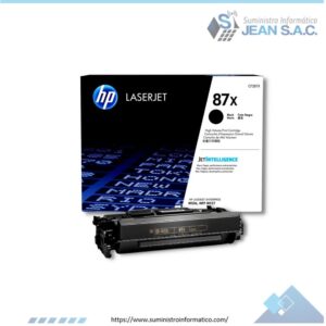Toner HP CF287X (87x) l.j.e. m506 Negro 18k