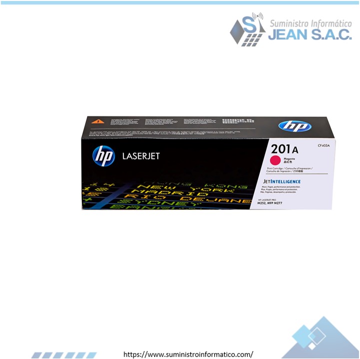 Toner HP CF403A (201a) Magenta lj pro m252 1,4k.