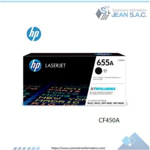 Toner HP CF450A (655a) Negro Ent m652, m681 12,5k.
