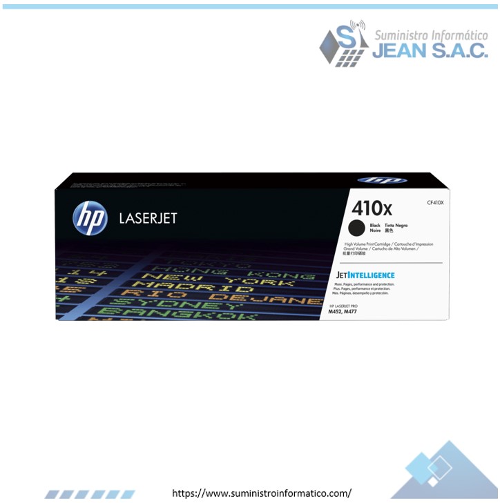 Toner HP CF410X (410x) Negro pro m477 6,5k.