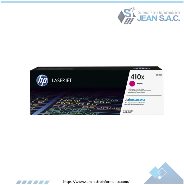 Toner HP CF413X (410x) Magenta pro m477 5k.
