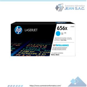 Toner HP CF461X (656x) Cyan ent m652 22k.