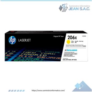TONER HP W2112X 206X LaserJet M255WD YELLOW 2.450 PAGINAS