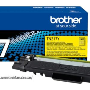 TONER BROTHER TN-217Y YELLOW 2, 300 Páginas