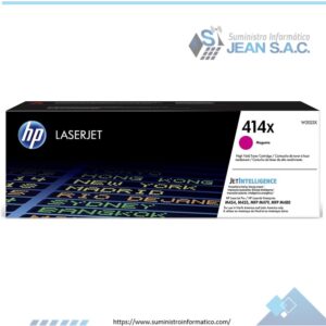 TONER HP W2023X (414X) L.J. M454 MAGENTA 6,000 Páginas