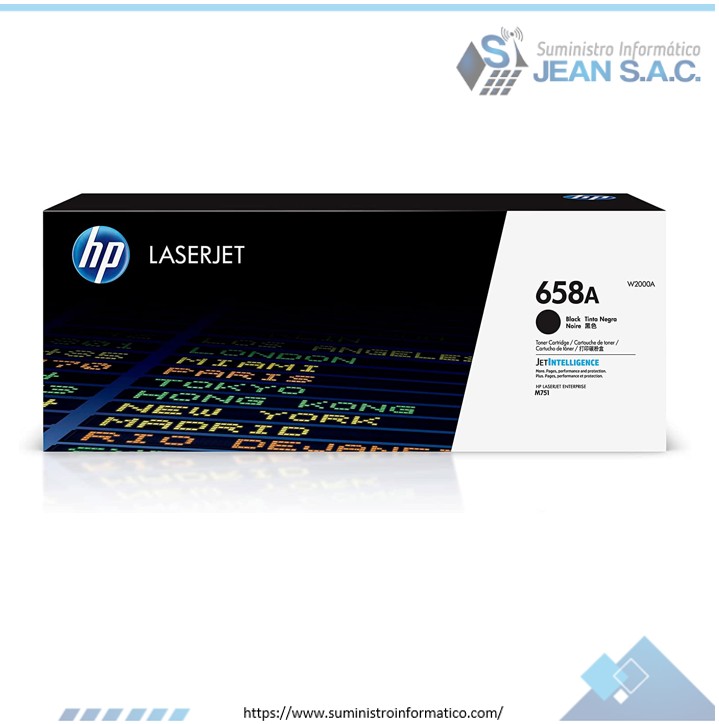 TONER HP W2000A (658A) LaserJet M571 BLACK 7,000 PGS