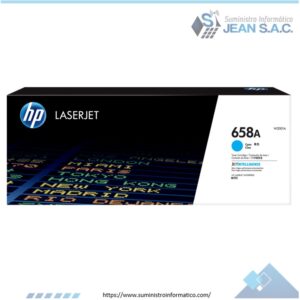 TONER HP W2001A (658A) LaserJet M571 CYAN 6,000 PGS