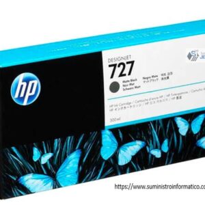 TINTA HP C1Q12A (727) 300ML MATTE BLACK