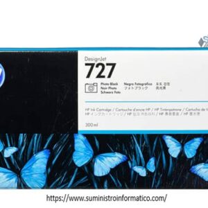 Tinta HP 727 original F9J79A Photo Black