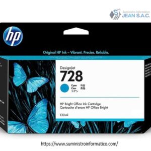 TINTA HP F9J67A (728) 130ML CYAN
