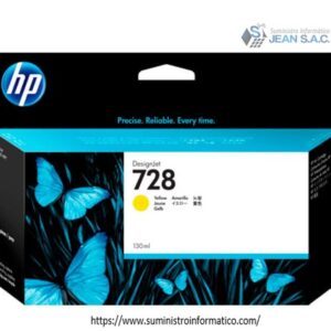 TINTA HP F9J65A (728) 130ML YELLOW