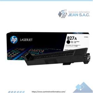 TONER HP CF300A 827A L.J M808 BLACK 29,500 PAGINAS