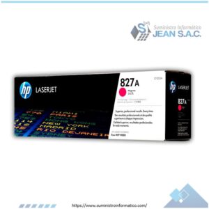 TONER HP CF303A 827A L.J M808 MAGENTA 32.000 PAGINAS