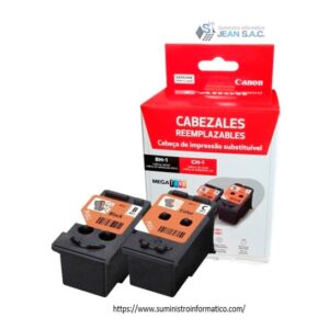 PACK CABEZAL CANON KIT NEGRO BH-1+COLOR CH-1