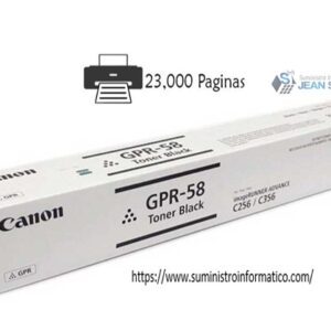 TONER CANON GPR-58 BLACK 23.000 PAGINAS