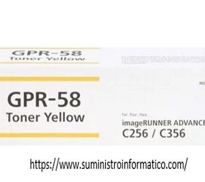 TONER CANON GPR-58 YELLOW 18.000 PAGINAS