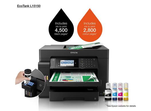 IMPRESORA Multifuncional EPSON EcoTank L15150 A3+ DUPLEX ADF