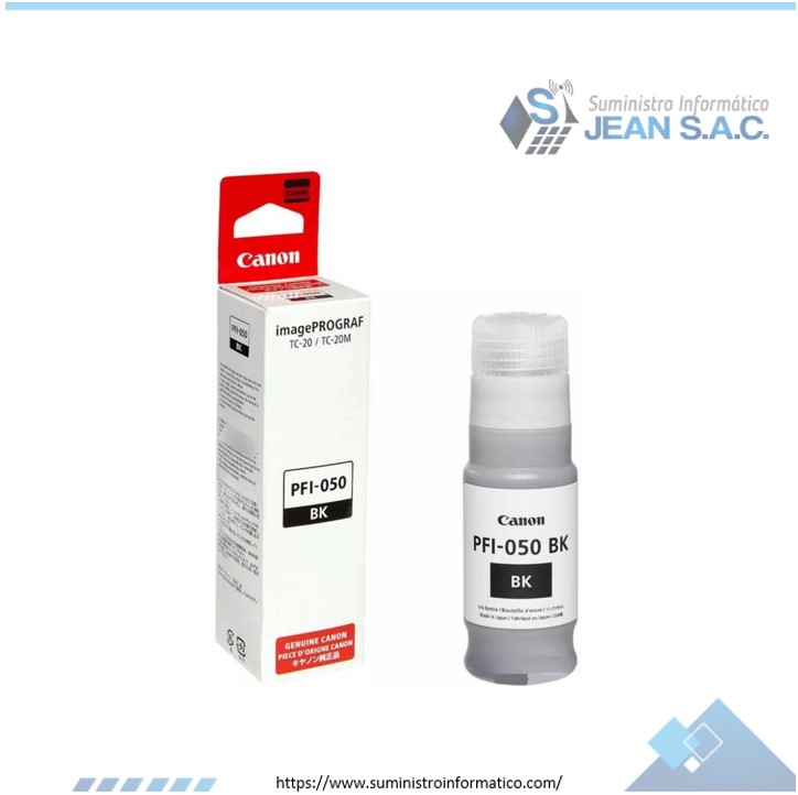 TINTA CANON PFI-050 BLACK 70ML