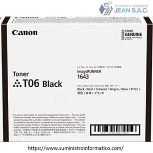 TONER CANON ImageRUNNER 1643/IR-1643 series T06 Original – 20,500 pag