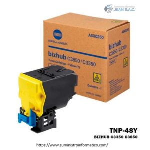 Toner Konica Minolta TNP48Y YELLOW Bizhub C3350