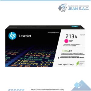 TONER HP 213A W2133A MAGENTA LaserJet 5700