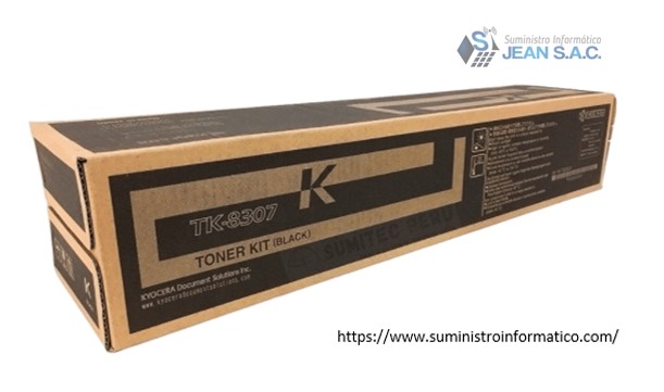 TONER KYOCERA TK-8307k BLACK 3050CI 25.000 PAGINAS