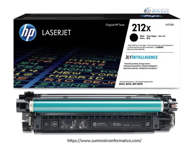 TONER HP W2120X (212X) L.J. M555 BLACK 13, 000 PGS