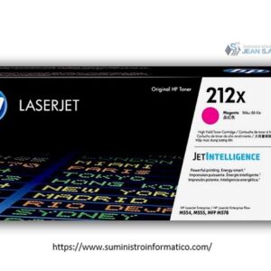 TONER HP W2123X (212X) L.J. M555 MAGENTA 10, 000 PGS