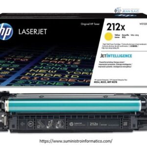 TONER HP W2122X (212X) L.J. M555 YELLOW 10, 000 PGS