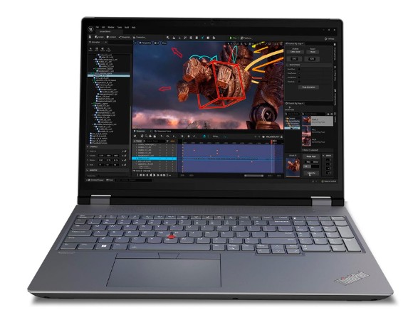 Notebook Lenovo ThinkPad P16 Gen 2 16" WUXGA IPS Core i9-13980HX 2.2/5.6GHz 32GB DDR5-5600 21FB000KLM