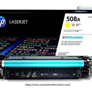 TONER HP CF362A (508A) MFP M553 YELLOW 5, 000 Páginas