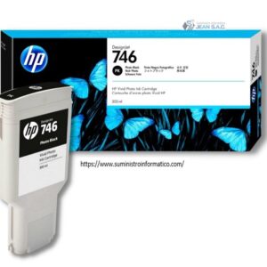 TINTA HP P2V82A (746) 300ML PHOTO BLACK PARA Z6 Z9
