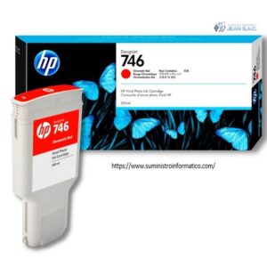 TINTA HP P2V81A (746) 300ML CHROMATIC RED PARA Z6 Z9