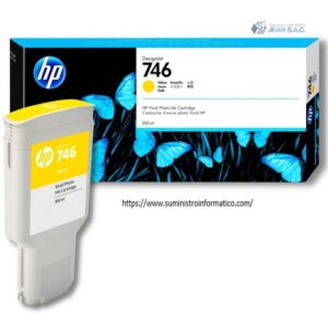 TINTA HP P2V79A (746) 300ML YELLOW PARA Z6 Z9