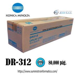 DRUM KONICA MINOLTA DR-312 BIZHUB 367/227/287