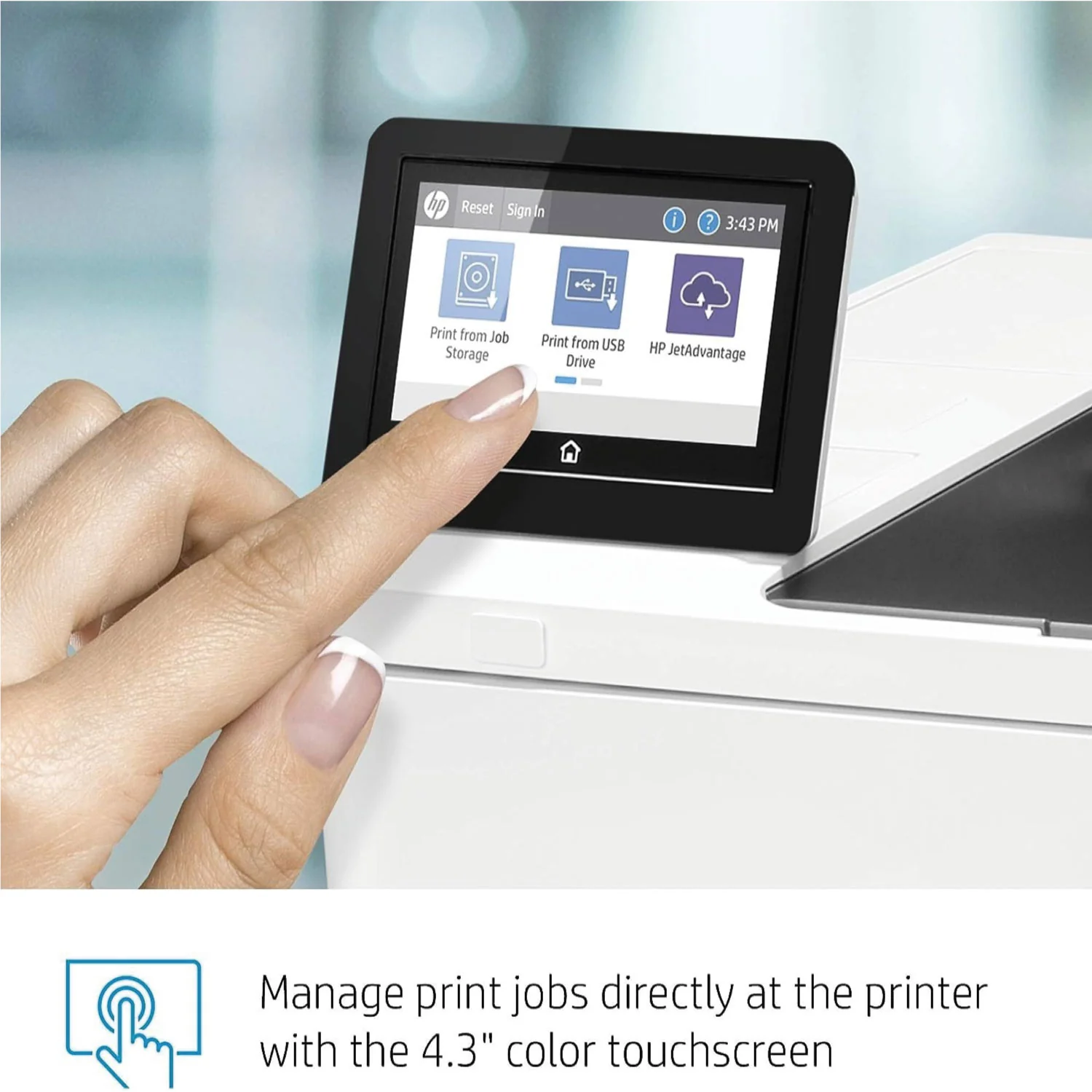 IMPRESORA HP LASERJET ENTERPRISE M611DN B/N - Imagen 3