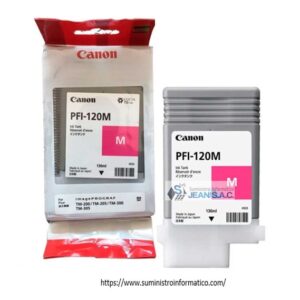 TINTA CANON PFI-120M MAGENTA 130ML