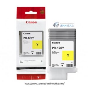 TINTA CANON PFI-120Y YELLOW 130ML