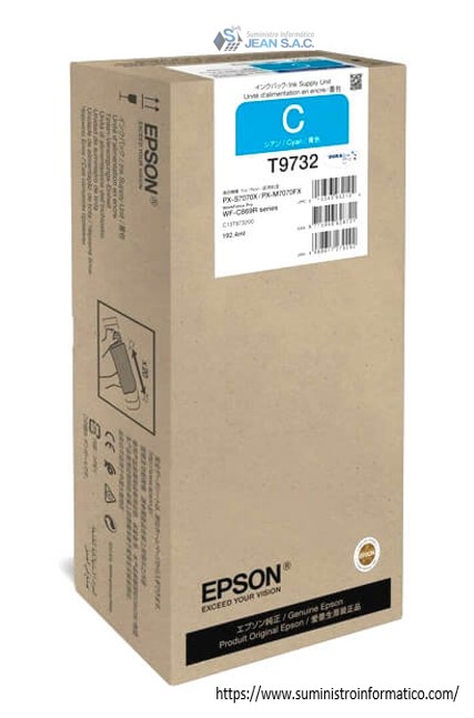 TINTA EPSON T973220 CYAN WF-C869R