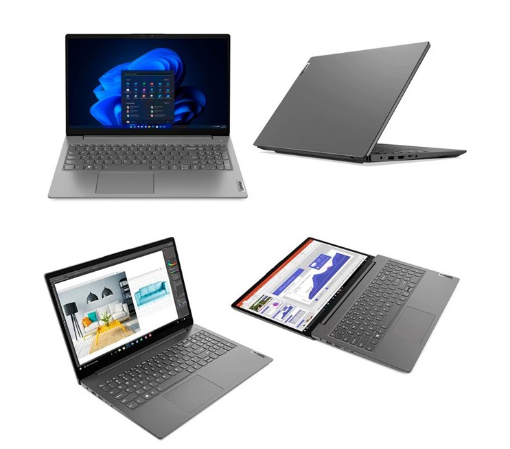 Notebook Lenovo V15 G4 AMN 15.6" FHD TN AMD Ryzen 3 7320U 2.4 / 4.1GHz, 8GB LPDDR5-4800MHz - Imagen 4
