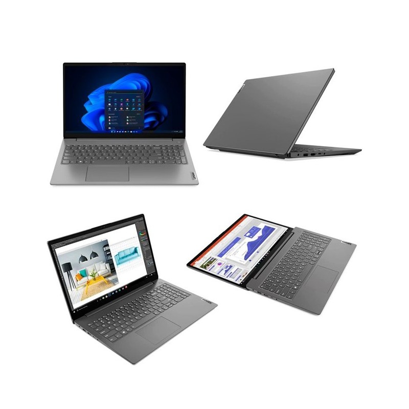 Notebook Lenovo V15 G4 AMN 15.6" FHD TN AMD Ryzen 3 7320U 2.4 / 4.1GHz, 8GB LPDDR5-4800MHz - Imagen 3
