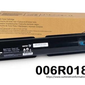 Toner Xerox 006R01820 Negro Para VersaLink C7120, C7125, C7130