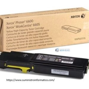 TONER XEROX 106R02235 YELLOW ALTA CAPACIDAD PHASER 6600