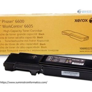 TONER XEROX 106R02236 BLACK ALTA CAPACIDAD PHASER 6600