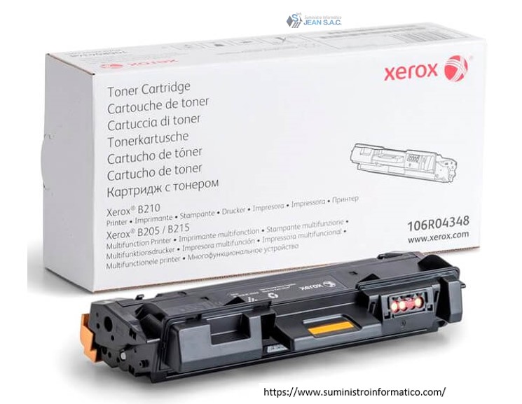 TONER XEROX 106R04348 NEGRO B210 B215 B205